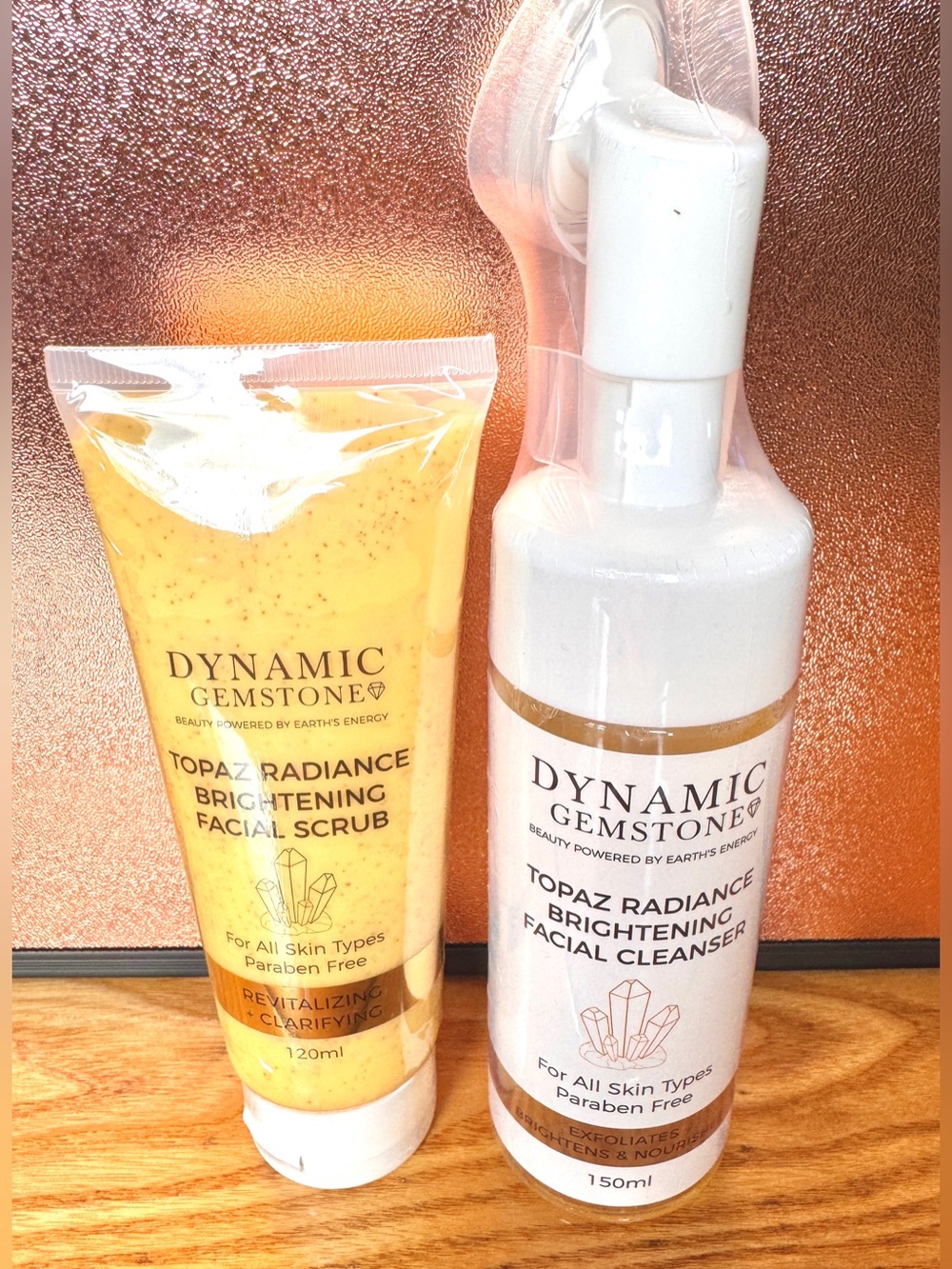 Dynamic Gemstone Topaz Radiance Brightening Facial Cleansing Set